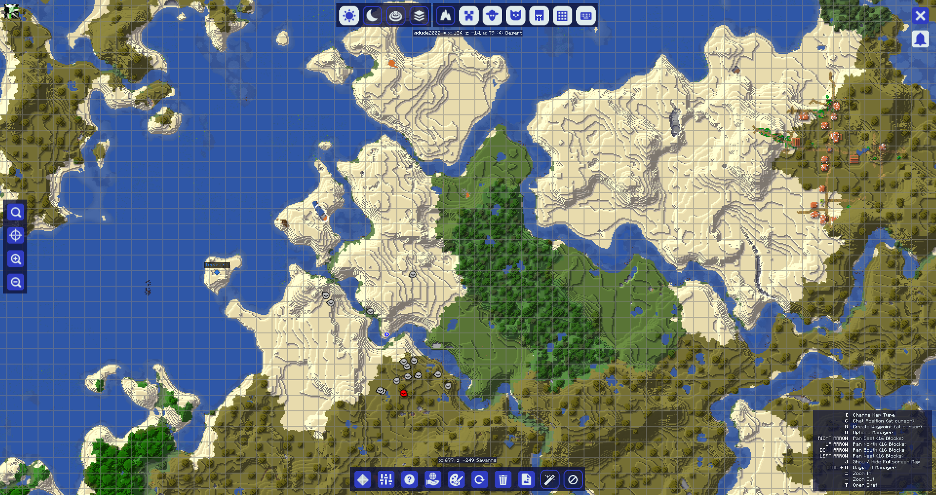 How to connect maps in Minecraft